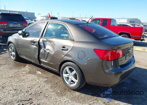 2013 Kia Forte Ex z USA, uszkodzony, nr VIN KNAFU4A23D5731260